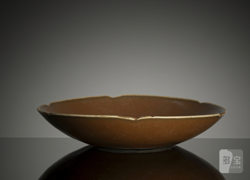 A fine persimmon-glazed 'ding' ware dish - 图3